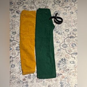 2 pairs Janie and Jack Pants size 8
